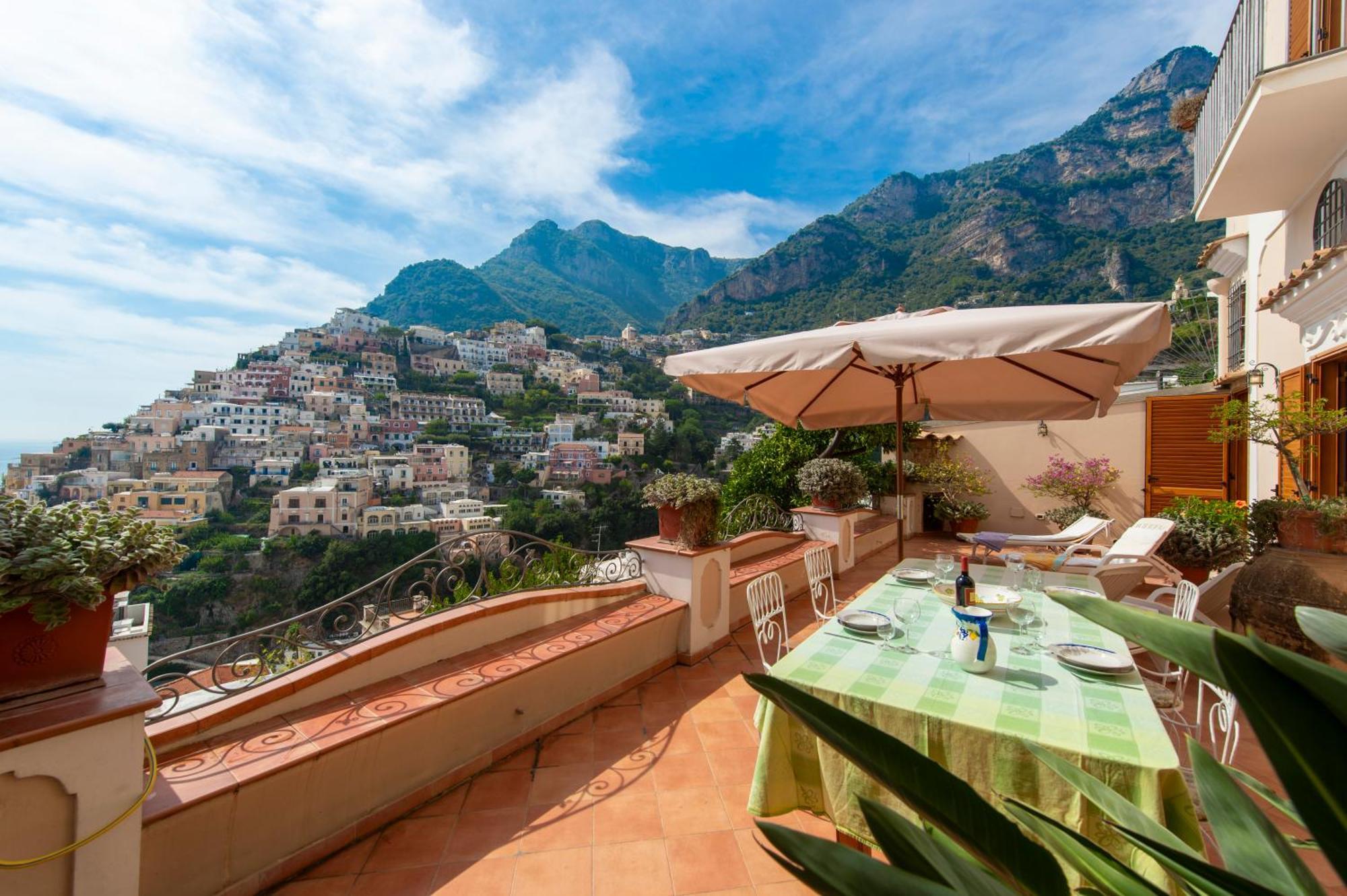 Villa Joseph Talamo Positano Exteriér fotografie