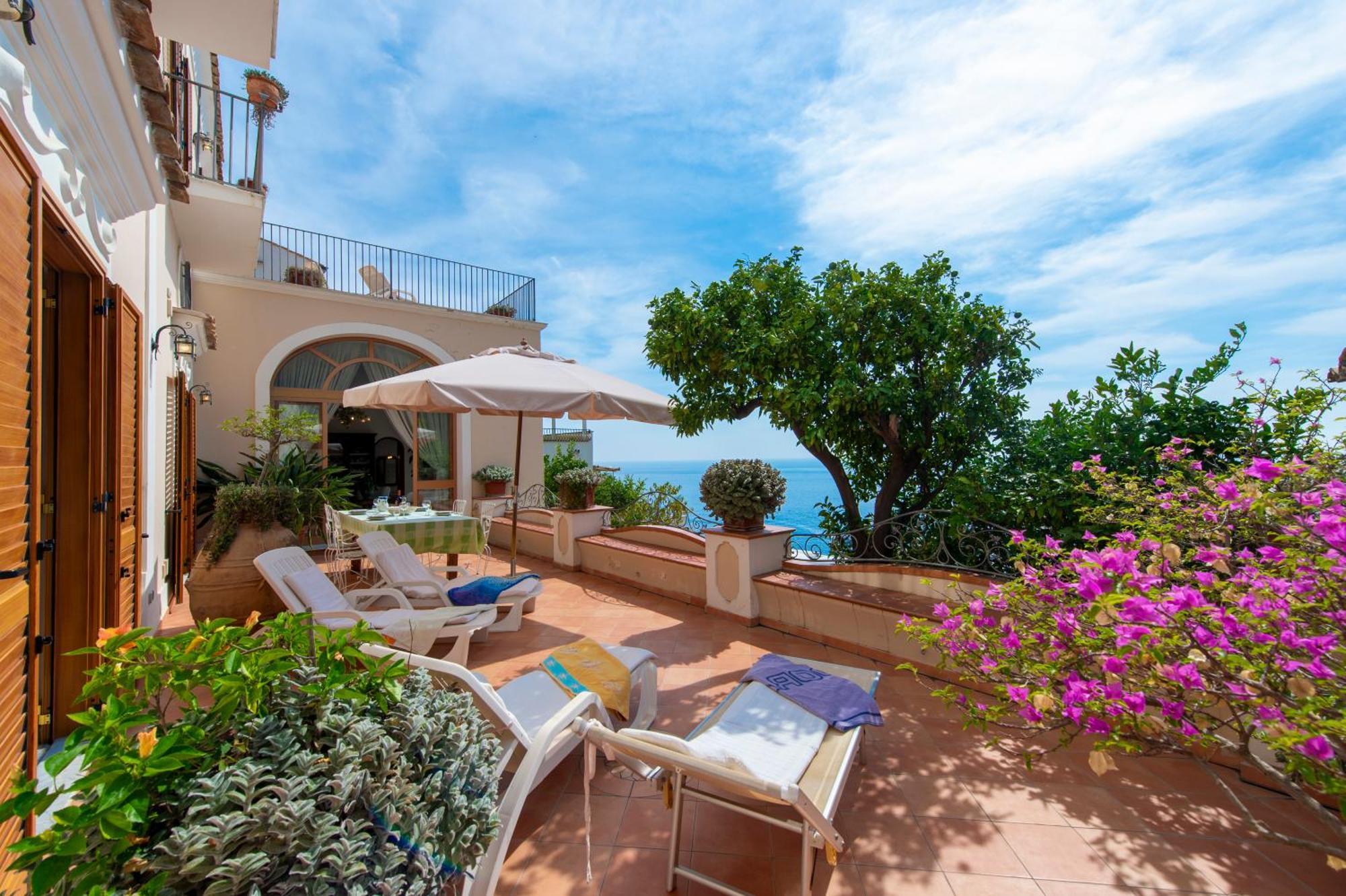 Villa Joseph Talamo Positano Exteriér fotografie